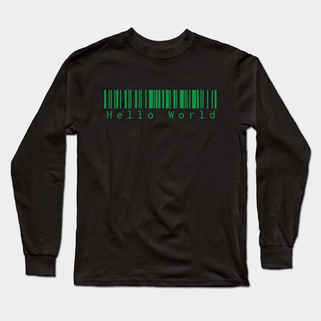 Hello world programming Long Sleeve T-Shirt by heidiki.png